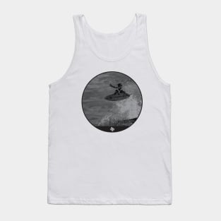 Texas Style Lone Surfer Tank Top